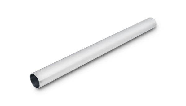 Vibrant 1.75in O.D. Universal Aluminum Tubing (18in long Straight Pipe) - Polished - 2172