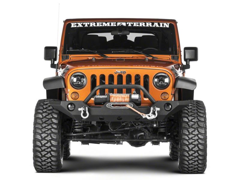 Raxiom 07-18 Jeep Wrangler JK Windshield Mounted Dual Light Brackets - J106739