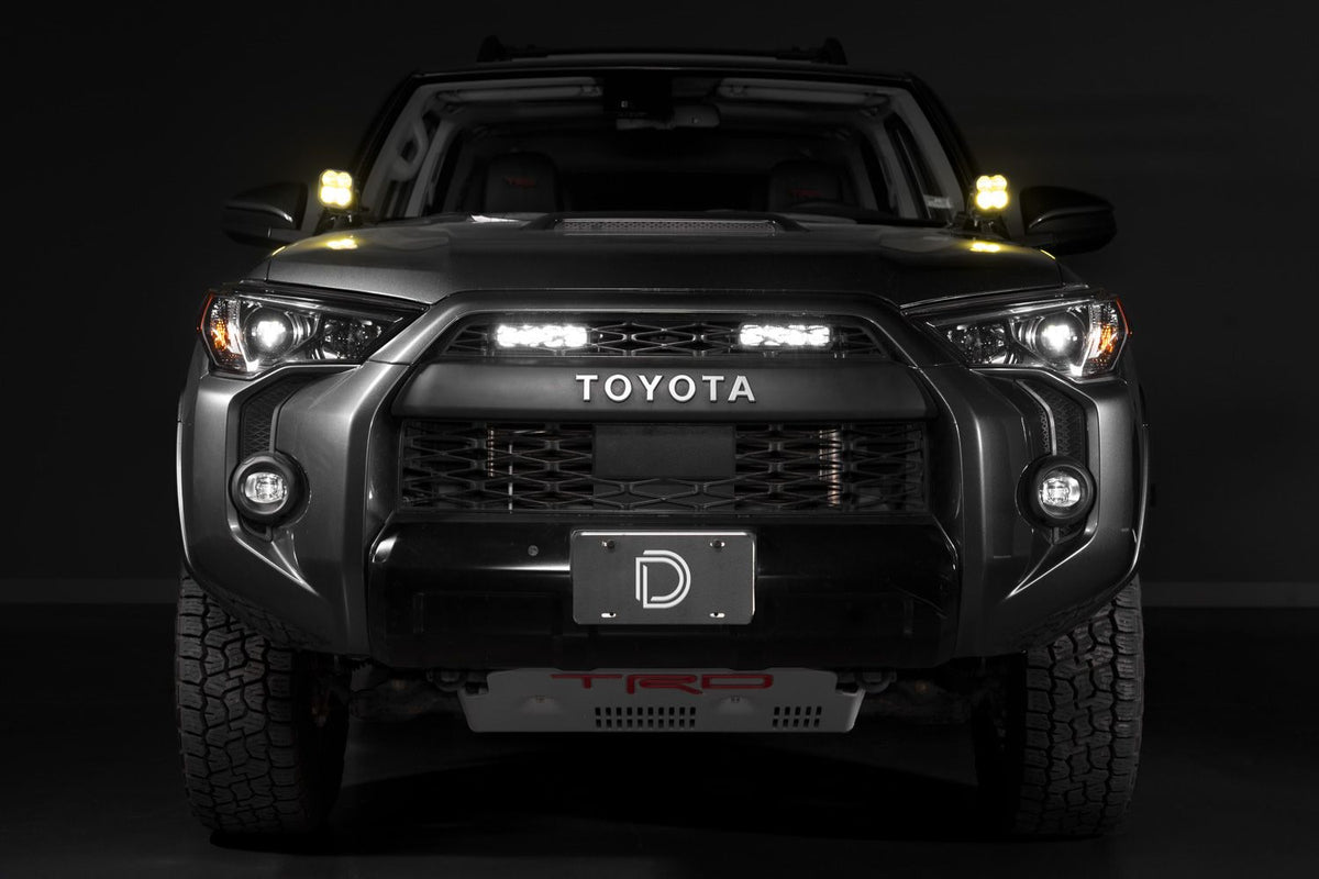Diode Dynamics 2014-2024 Toyota 4Runner SS6 Max LED Kit White Fog 6000K - DD8602