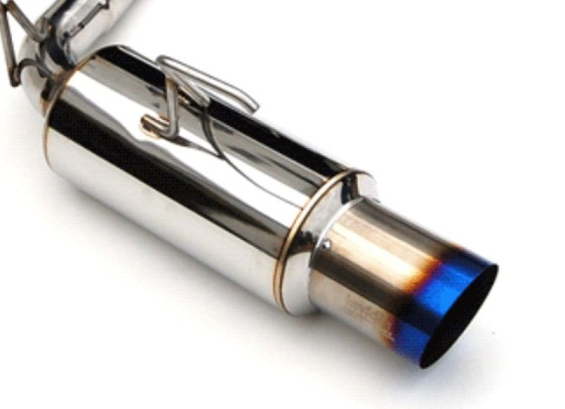 Invidia 00+ S2000 70mm Dual Titanium Tip Cat-back Exhaust (SILENCER ONLY) - HS00HS1GTT-SILENCER