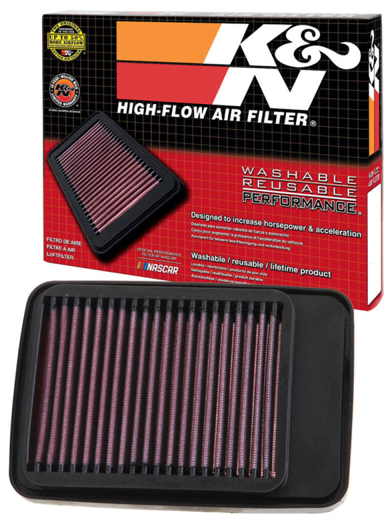 K&N 05-10 Suzuki GSF650 / 06 GSF1200 / 07-10 GSF1250 / 08-09 GSX650F Replacement Air Filter - SU-6505 for 2007-2016 Suzuki GS