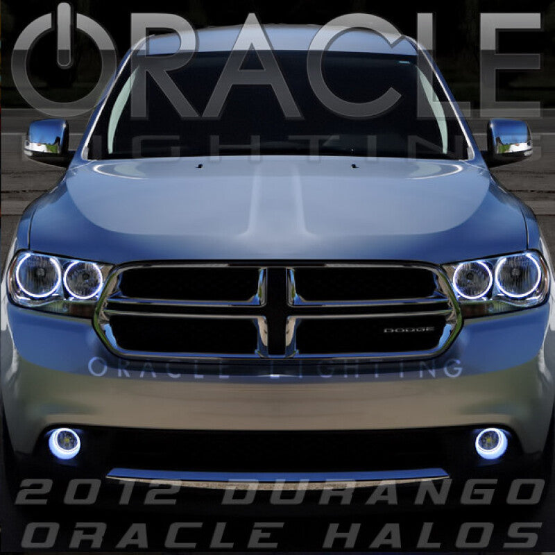 Oracle Dodge Durango 11-13 Halo Kit - ColorSHIFT w/ Simple Controller SEE WARRANTY - 2646-504