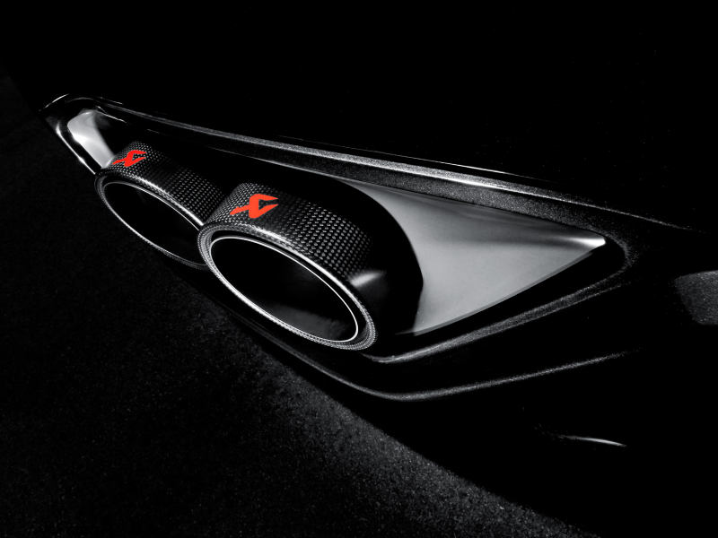 Akrapovic 06-13 Chevrolet Corvette ZO6/ZR1 (C6) Tail Pipe Set (Carbon 125 mm) - TP-NIR35C