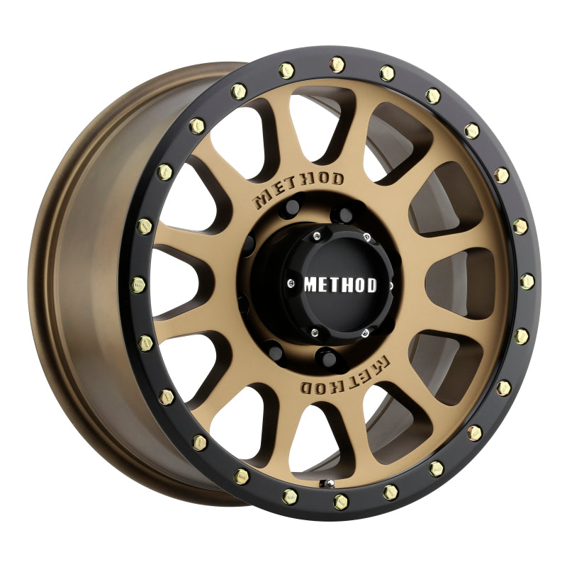 Method MR305 NV 20x9 +18mm Offset 8x170 130.81mm CB Method Bronze/Black Street Loc Wheel - MR30529087918