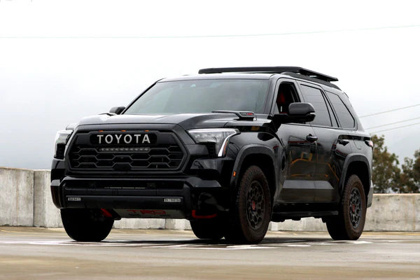 AlphaRex 22+ Toyota Tundra/Sequoia NOVA-Series Headlights Alpha-Black w/Amber DRL - Req 810029 OR 810030 - 880871