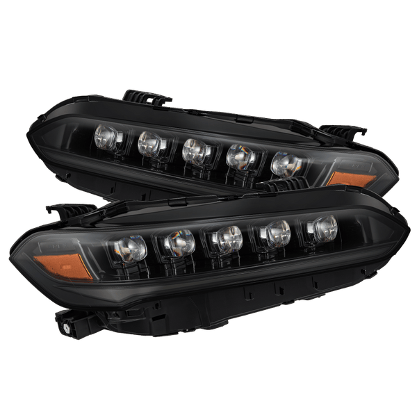 AlphaRex 22-25 Honda Civic NOVA LED Headlights - Alpha Black - 880349