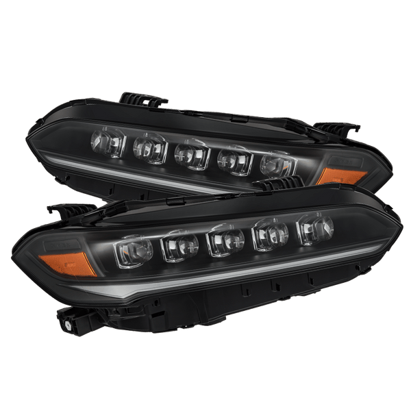AlphaRex 22-25 Honda Civic NOVA LED Headlights - Black - 880348