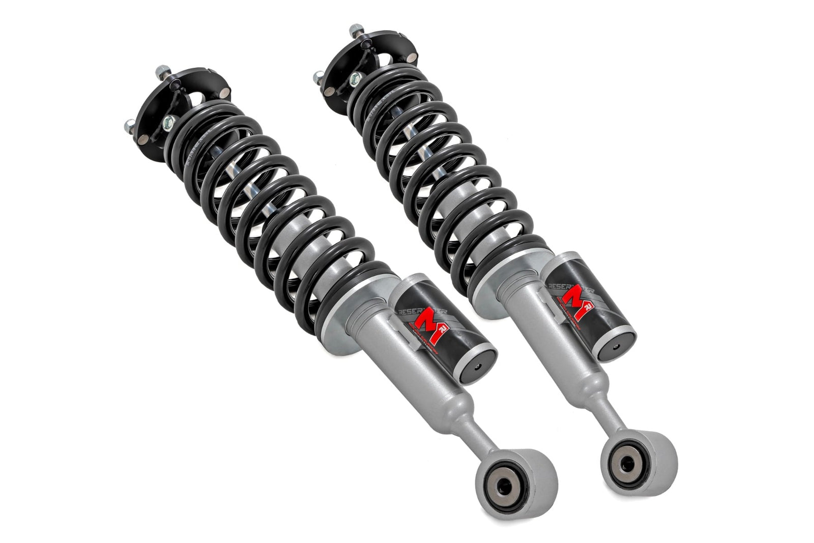 Rough Country - M1R Reservoir Loaded Struts - Adjustable Height - Front - 3.5 Inch - Toyota Tundra 4WD (2022-2026)