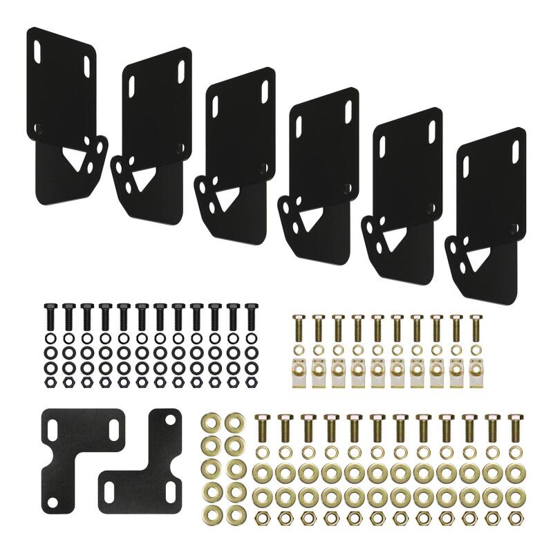 Westin 1999-2016 Ford F-250/F-350/F-450/F-550 Crew Cab Outlaw Drop Nerf Step Bars Textured Black - 20-11335