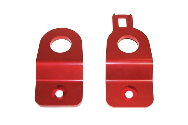Torque Solution Red Radiator Stay Bracket: 02-07 Subaru Impreza (Inc WRX / STI) - TS-SU-204R for 2002-2007 Subaru Impreza