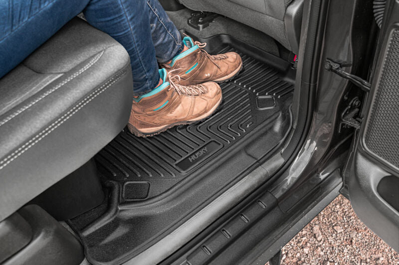 Husky Liners 18-26 Volkswagen Atlas X-Act Contour Black Floor Liners (3rd Seat) - 77641