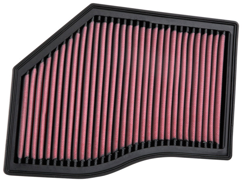 K&N 2019 Mercedes Benz A220 L4-2.0L DSL Turbo Replacement Drop In Air Filter - 33-3139 by K&N Engineering - angle view