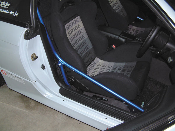 Cusco PILLARSide BarS S14 240SX - 222 495 A for 1995-1998 Nissan 240SX - front view