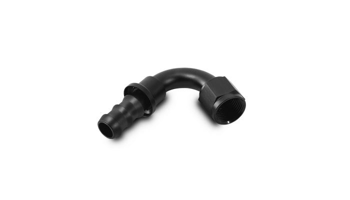 Vibrant Push-On 120 Degree Hose End Elbow Fitting - -6AN - 22206