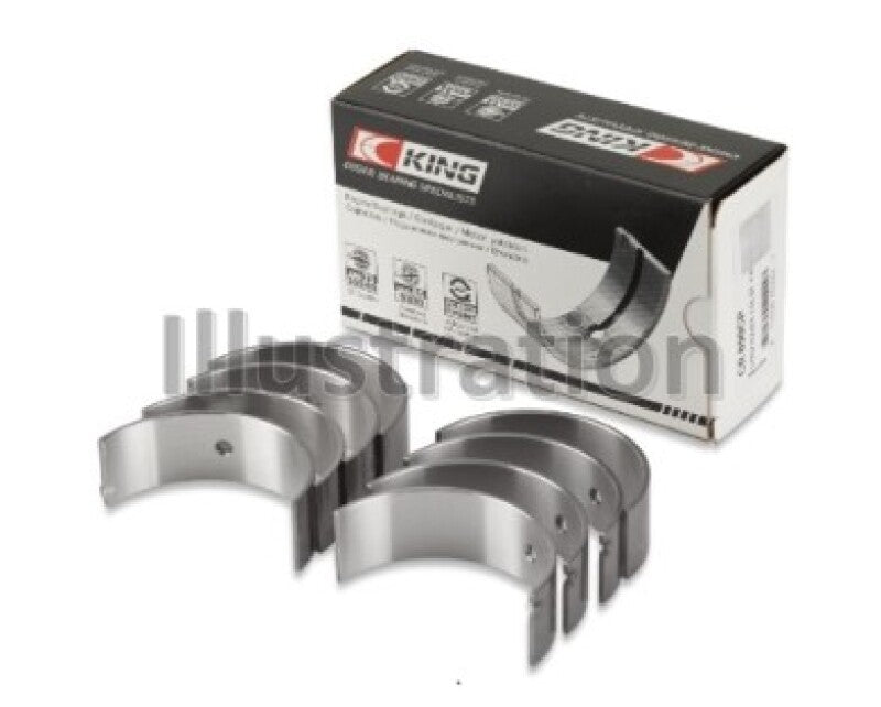 King Engine Bearings Ford Fiesta 1.25I (ZETec) (Size +0.25mm) Connecting Rod Bearing Set - CR4151AM0.25