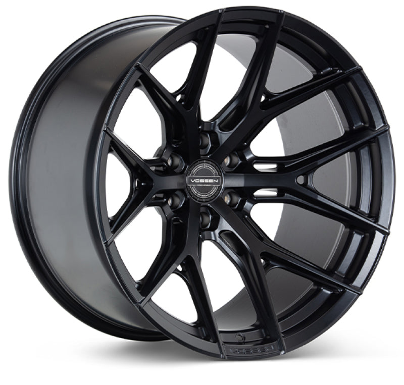 Vossen HF6-4 22x10 / 6x139.7 / ET-18 / Super Deep Face / 106.1 - Satin Black Wheel - HF64-2G27