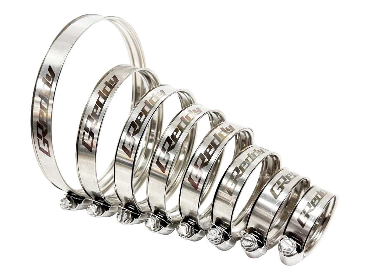 GReddy - GReddy Dual-Bead Boost Clamp(s) - Stainless - 22410039S