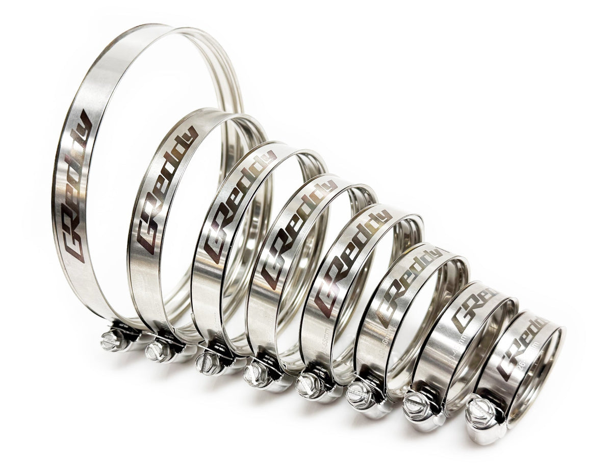 GReddy - GReddy Dual-Bead Boost Clamp(s) - Stainless - 22410085S