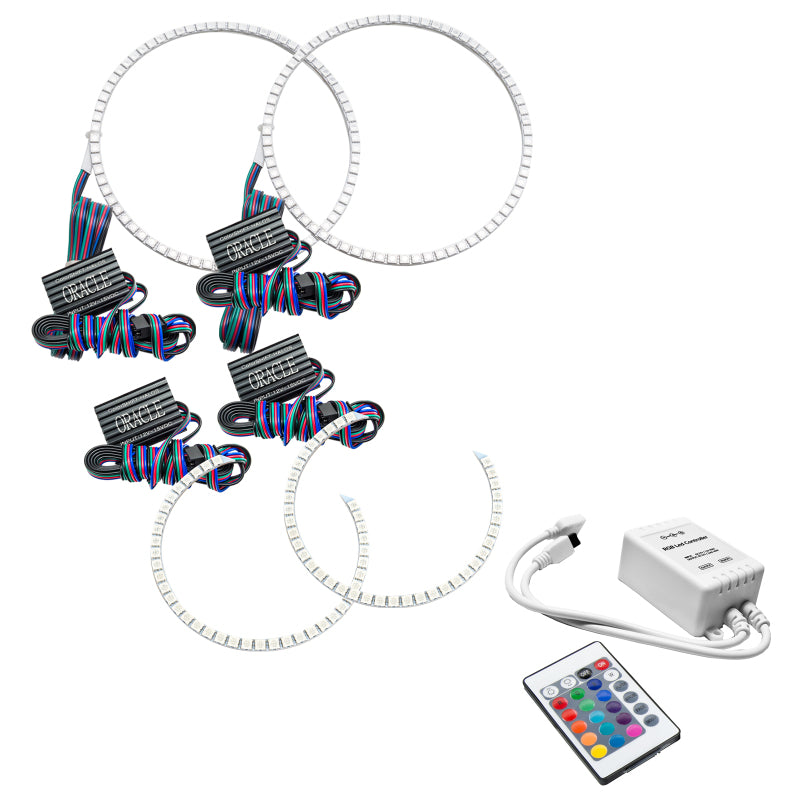 Oracle Dodge Durango 11-13 Halo Kit - ColorSHIFT w/ Simple Controller SEE WARRANTY - 2646-504