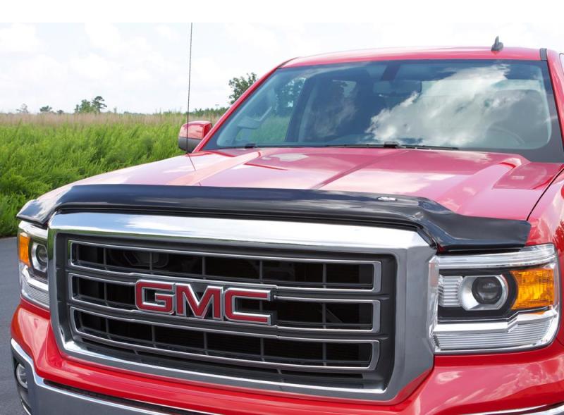 AVS 06-09 Dodge RAM 2500 Bugflector Medium Profile Hood Shield - Smoke - 23639