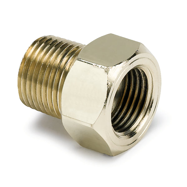 Autometer 3/8in Brass NPT Mechanical Temp Adapter - 2263