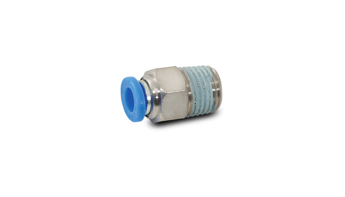 Vibrant Male Straight Fitting for 3/16in OD Tubing (1/8in NPT Thread) - 22653