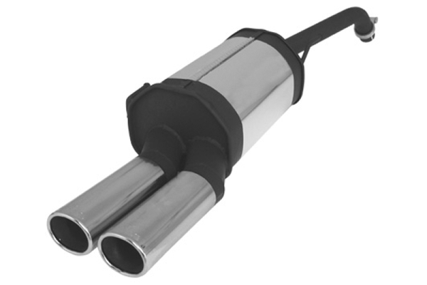 Remus 2006 Nissan Micra C+C Cabrio 1.4L 16V Axle Back Exhaust - 602505 0532 by Remus