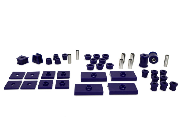 SuperPro 1962-1974 MG MGB Base Front and Rear Suspension Bushing Kit - KIT5119SSK