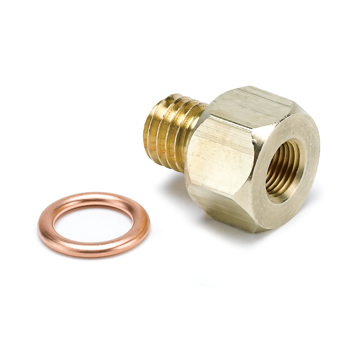 Autometer Metric Electric Temperature or Pressure Adapter - 1/8in NPT to M12x1.75 - 2278