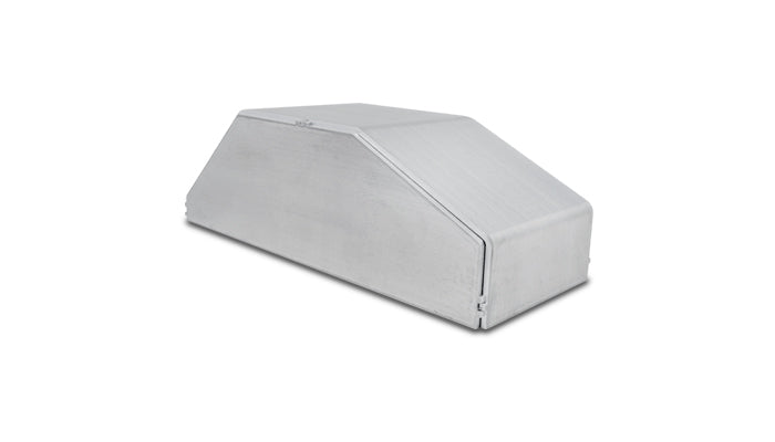 Vibrant I/C End Tank 4in Wide 9.85in Long 3.25in Tall Use w/ Horizontal I/C Core 12837 - 5052 Alum - 22837