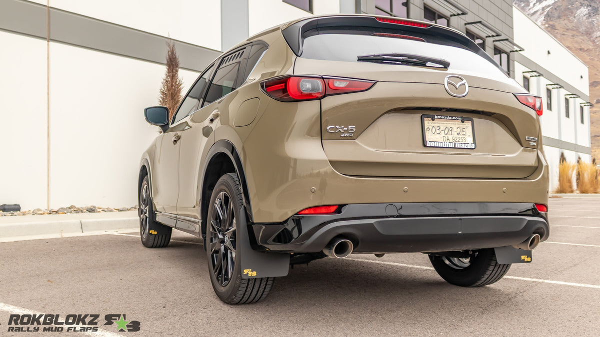 RokBlokz -  Mazda CX-5 2022+ Rally Mud Flaps