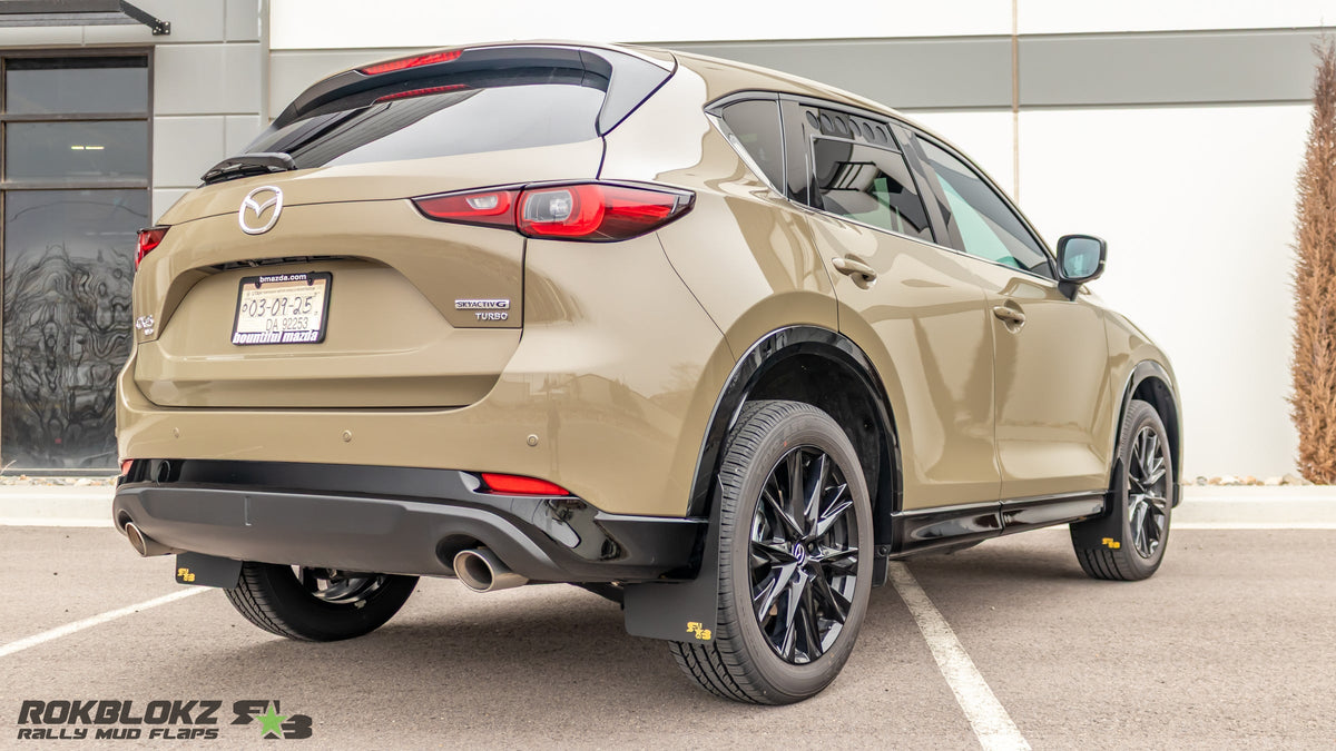 RokBlokz -  Mazda CX-5 2022+ Rally Mud Flaps