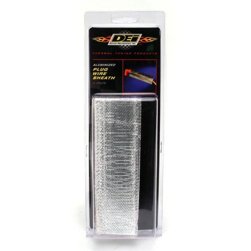 DEI Plug Wire Sheath 3/4in x 6in - 4-pack - Aluminum - 10409