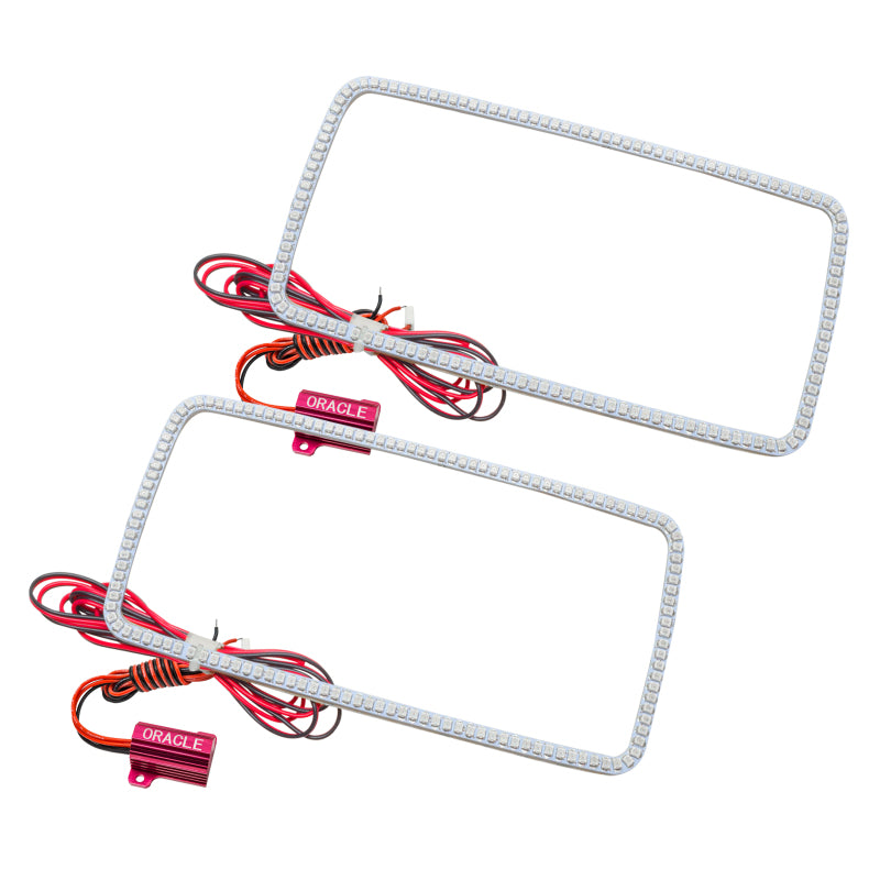 Oracle Chevrolet Silverado 07-13 LED Fog Halo Kit - White SEE WARRANTY - 1234-001
