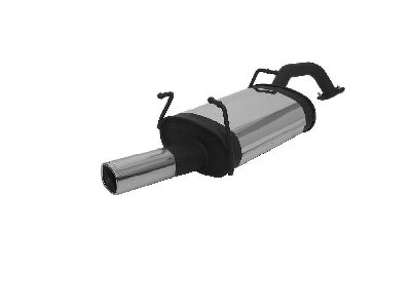 Remus 2002 Nissan Primera Touring 2.2L TDI Axle Back Exhaust - 606302 3501 by Remus