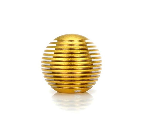 NRG Shift Knob Heat Sink Droplet Gold - SK-703GD - front view