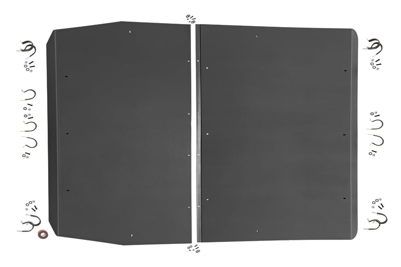 Rough Country - UTV Roof - HDPE - Honda Pioneer 1000-6 - 92083