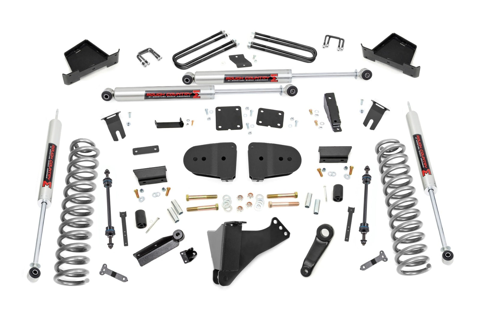 Rough Country - 4.5 Inch Lift Kit - M1 - Diesel - Ford F-250/F-350 Super Duty 4WD (2023-2026) - 400140