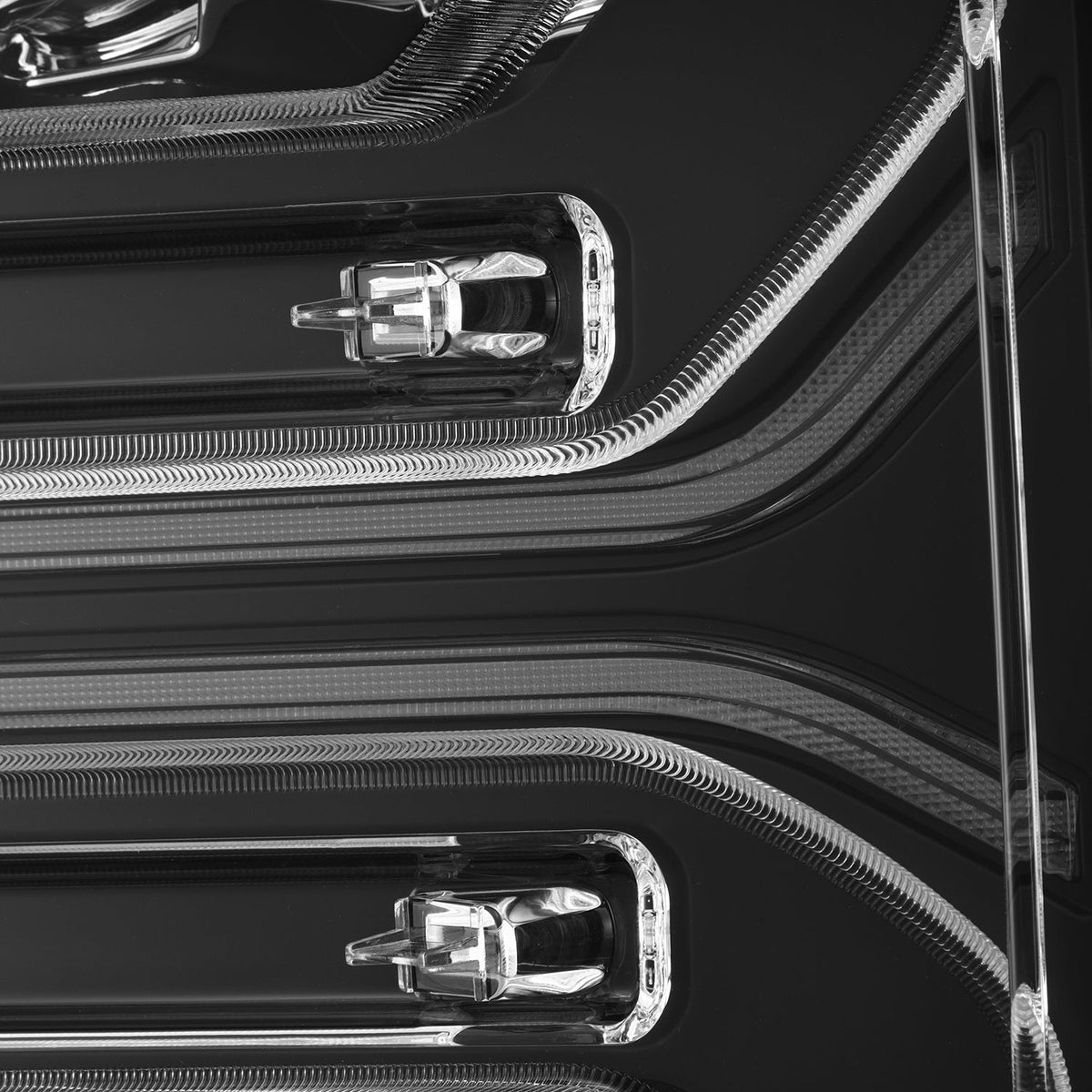 AlphaRex 23-26 Ford F-250 SD NOVA LED Proj Headlights Blk w/Activ Light/Seq Signal/Switchback - 880895
