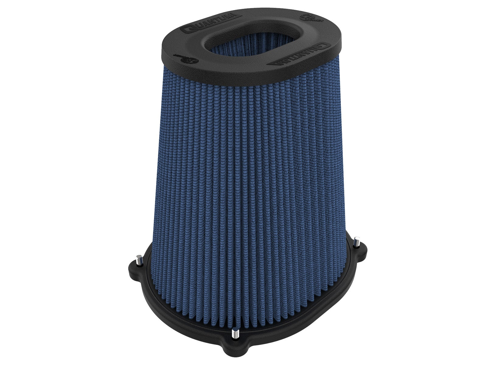 aFe Quantum Pro-5 R Air Filter Inverted Top - 5.5inx4.25in Flange x 9in Height - Oiled P5R - 23-91133