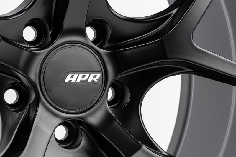 APR A01 Flow Formed - 19X8.5 - 5x112 - ET45 - Satin Black Wheel - WHL00014
