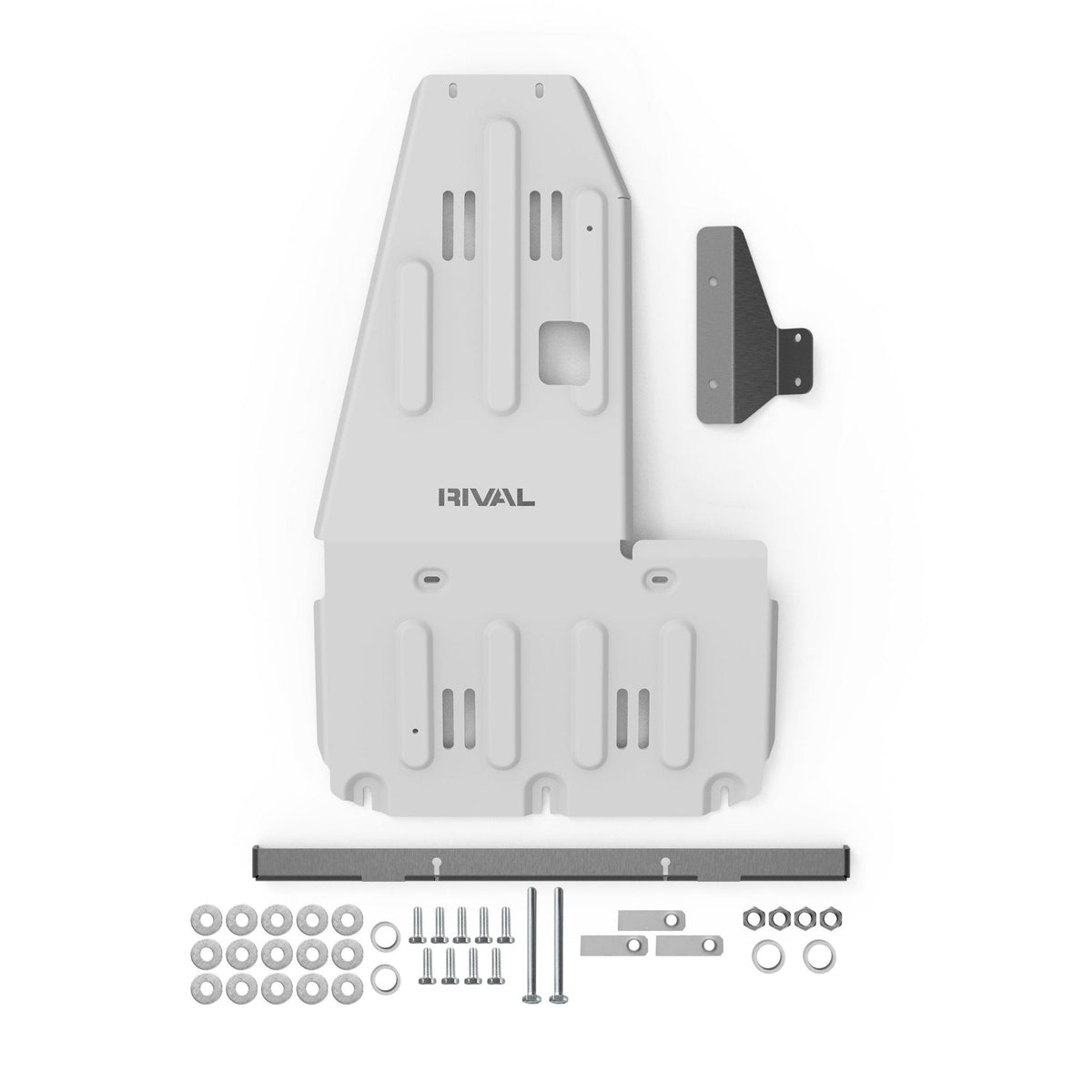 Rival Ineos Grenadier Aluminum Engine Transmission Catalytic Converter Skid Plate - 2333.4501.1.6