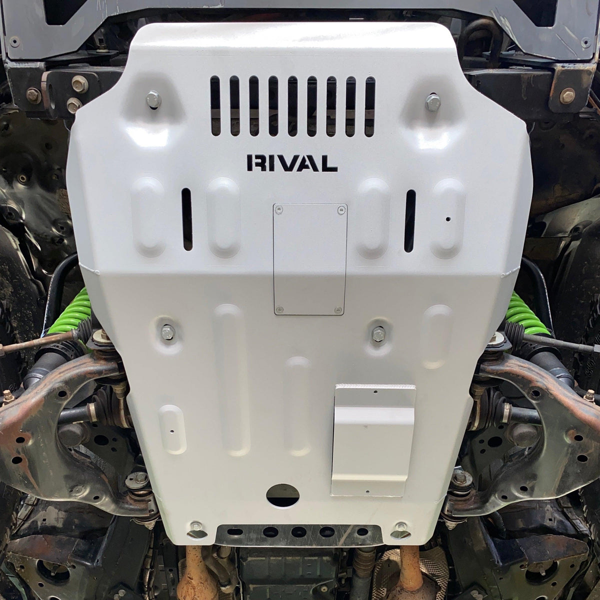 Rival 2005-2023 Toyota Tacoma 3Gen 4WD including KDSS  Aluminum Engine Skid Plate - 2333.9540.1.6