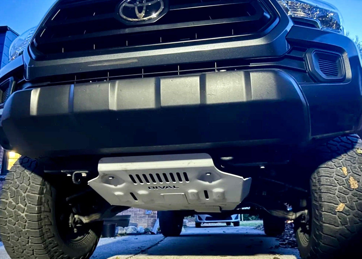 Rival 2005-2023 Toyota Tacoma 3Gen 4WD including KDSS  Aluminum Engine Skid Plate - 2333.9540.1.6