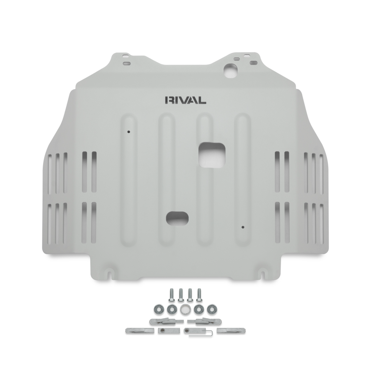 Rival 2024-Present Toyota Tacoma 4th Gen Gas Engine Aluminum Transmission Skid Plate - 2333.9567.2.6