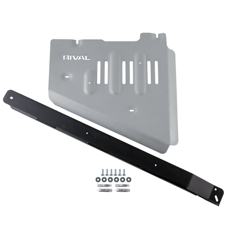 Rival 2021-2025 Toyota Tundra Aluminum Transfer Case Skid Plate - 2333.9568.1.6