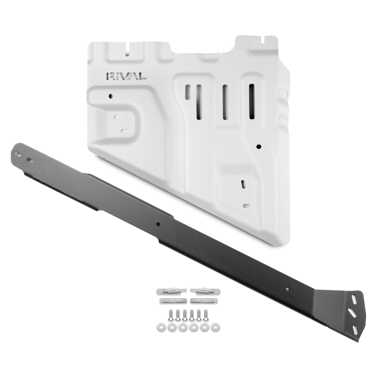 Rival 24-26 Toyota Tacoma i-Force / 25-26 Toyota 4Runner i-Force Aluminum Transfer Case Skid Plate - 2333.9582.3.6