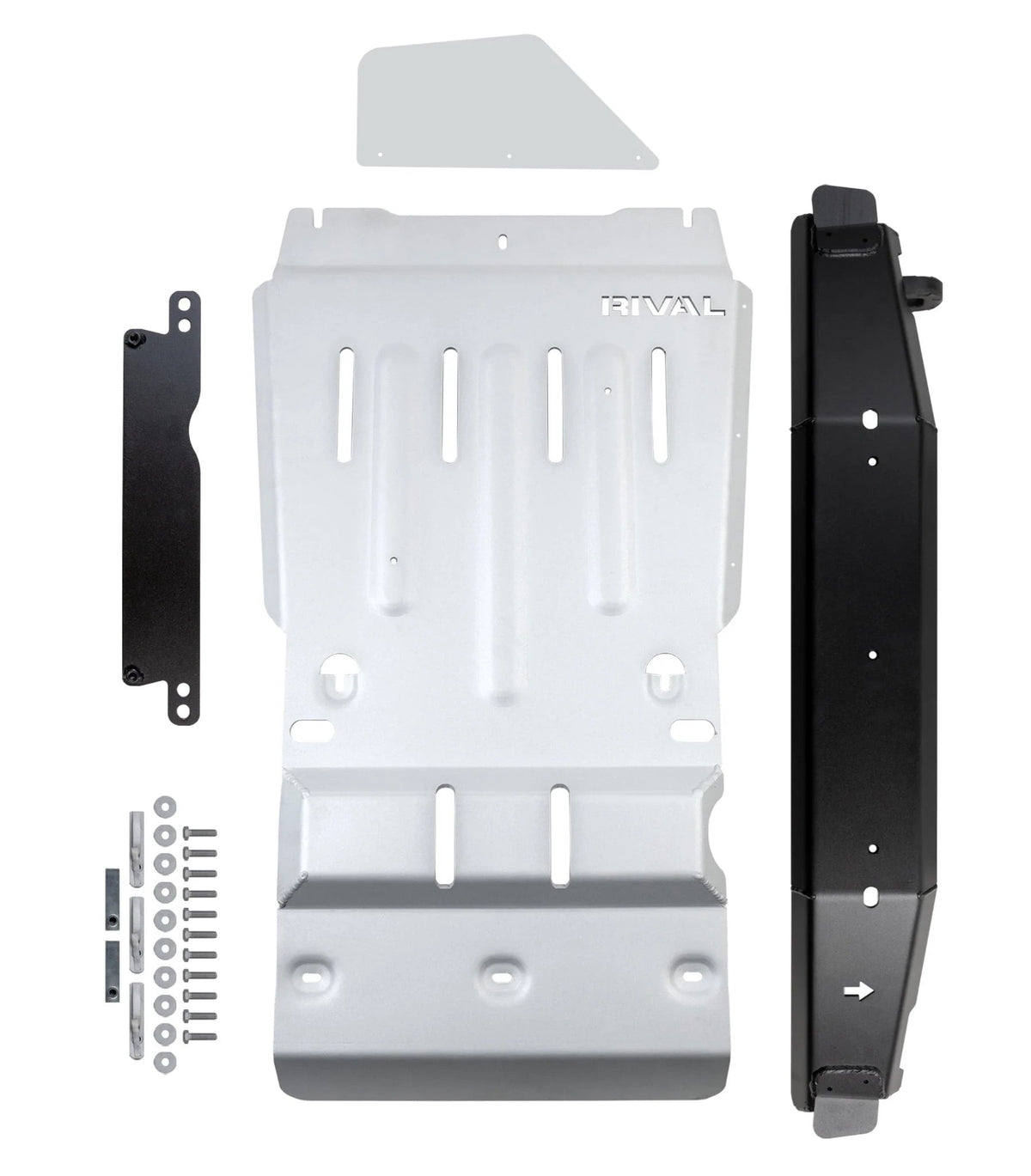 Rival 2016-2023 Toyota Tacoma 3Gen 4WD Aluminum Transmission Transfer Case Skid Plate - 2333.9541.2.6