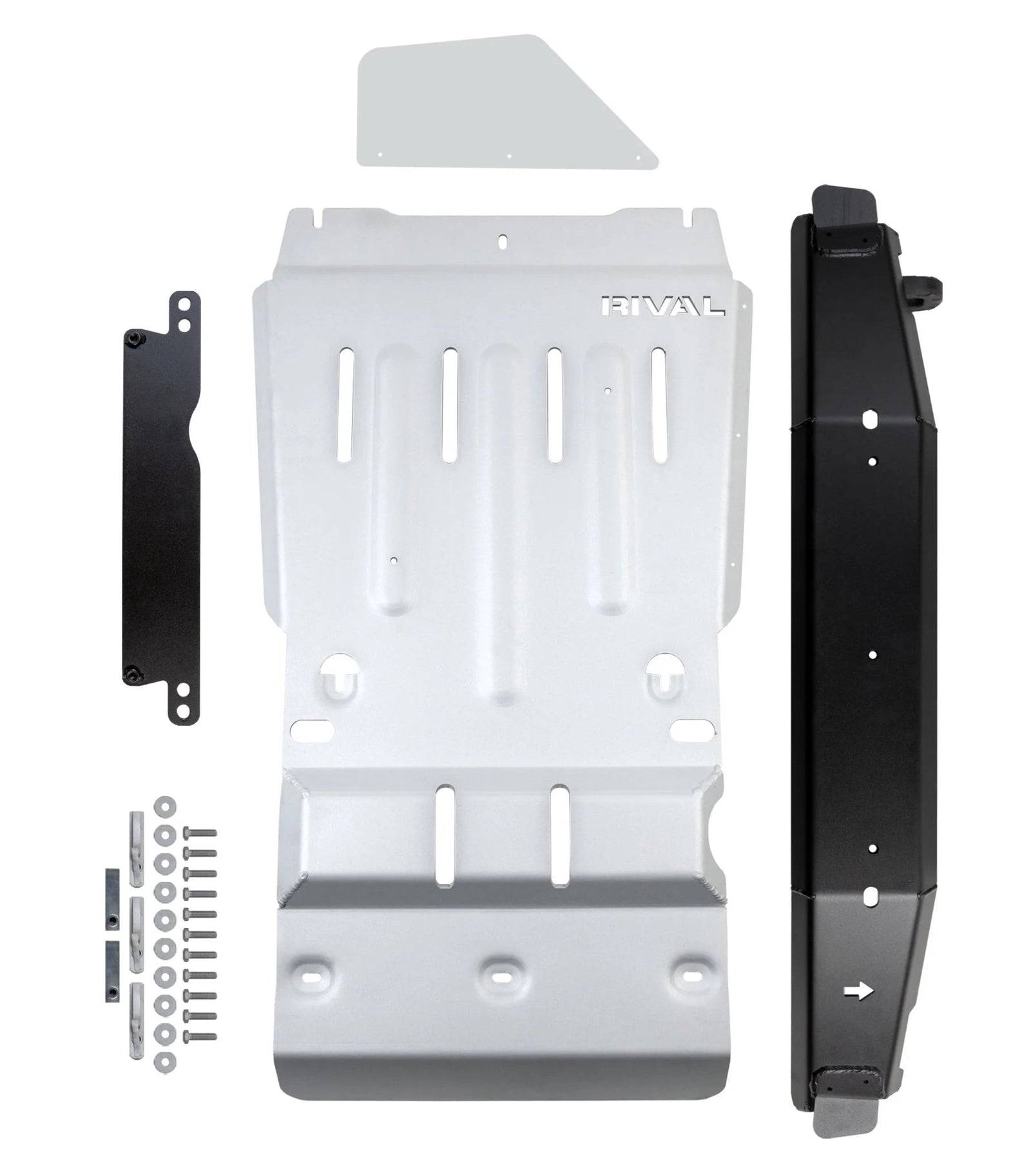 Rival 2016-2023 Toyota Tacoma 3Gen 4WD Aluminum Transmission Transfer Case Skid Plate - 2333.9541.2.6