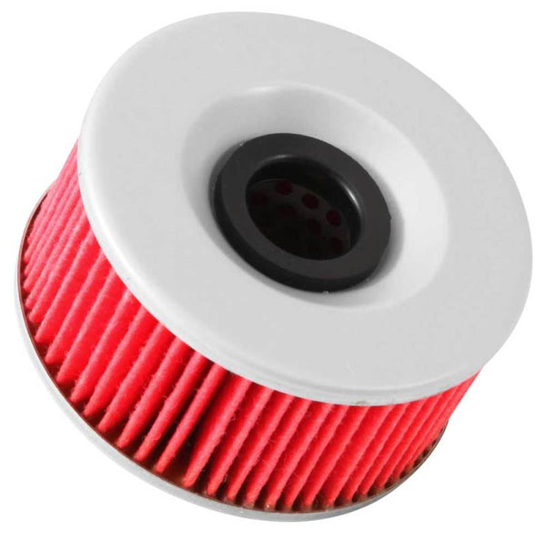 K&N Yamaha 3in OD x 1.563in H Oil Filter - KN-144 for 1986-1990 Yamaha YX600 Radian - front view